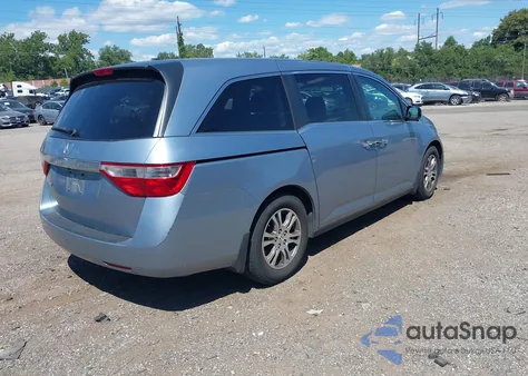 2012 Honda Odyssey Ex-L from USA, damaged, VIN 5FNRL5H68CB103337
